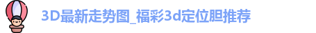 3D最新走势图